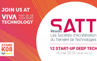 SATT Sud-Est at VivaTechnology 2019 Paris