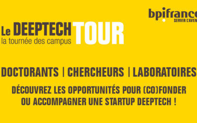 Deeptech Tour : Bpifrance part en tournée et rend visite aux Campus universitaires et acteurs de l’innovation des territoires