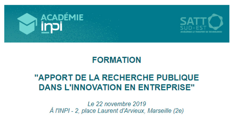 L’apport de la Recherche Publique dans l’Innovation en entreprise