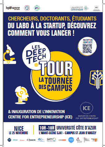 Rendez-vous pour l’étape niçoise du Deeptech Tour, journée inspirante pour les talents du monde de demain